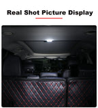Carro led luz de toque sem fio interior do carro luz leitura teto usb recarregável carro mini alto brilho pequena luz da noite