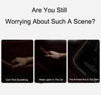 Carro led luz de toque sem fio interior do carro luz leitura teto usb recarregável carro mini alto brilho pequena luz da noite