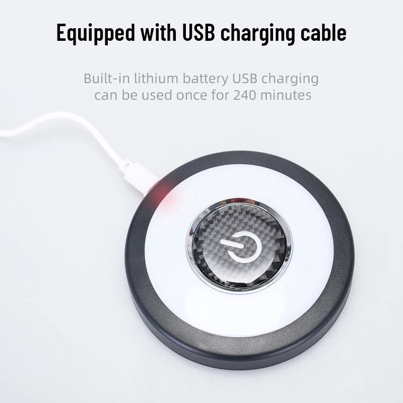 Led toque luz sem fio iluminação interior do carro auto telhado lâmpada de leitura para porta pé tronco caixa armazenamento carregamento usb