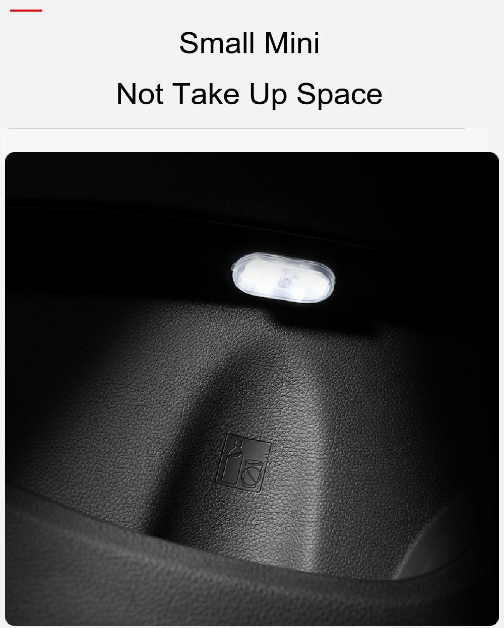 Carro led luz de toque sem fio interior do carro luz leitura teto usb recarregável carro mini alto brilho pequena luz da noite