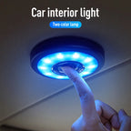 Led toque luz sem fio iluminação interior do carro auto telhado lâmpada de leitura para porta pé tronco caixa armazenamento carregamento usb