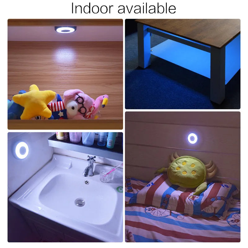 Led toque luz sem fio iluminação interior do carro auto telhado lâmpada de leitura para porta pé tronco caixa armazenamento carregamento usb