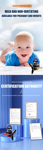 Ambientador de ar do carro perfume difusor piloto solar rotação automática aromaterapia saída ar fragrância auto interior suprimentos