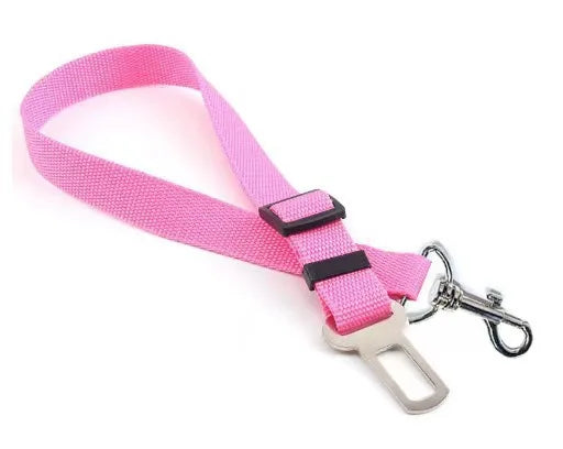 Cinto de segurança retrátil para carro para animais de estimação - Proteja seu cachorro enquanto viajando - Arnês e trela ajustáveis - Suprimentos essenciais para viagem em carro