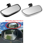 Espelho retrovisor auxiliar para ponto cego de carro, espelho convexo, ângulo amplo, ajustável para segurança do carro, estacionamento, reverso