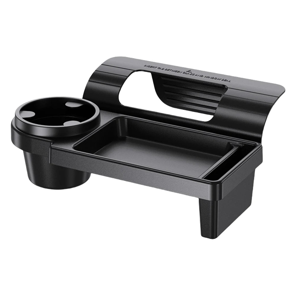 Multi Funcional Carro Organizador Caixa com Cup Drink Holder, Pendurado Armazenamento Rack, Porta Lateral e Janela Bolso, Peças Interior do Carro