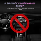 Multi cor luz do carro sem fio led toque luz telhado sensor de leitura lâmpada mini luz carregamento usb acessórios interiores automóveis