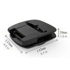 Suporte para celular para carro, atualizado 360 °   Suporte giratório para telefone para painel, telefone amigável com visualização horizontal e vertical