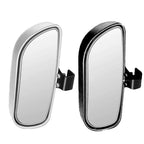 Espelho retrovisor auxiliar para ponto cego de carro, espelho convexo, ângulo amplo, ajustável para segurança do carro, estacionamento, reverso