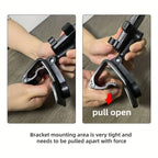 Suporte de telefone universal pour tableau de bord de voiture 360 °     Suporte de voiture para Smartphone giratório, para iPhone,