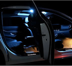 Luz do telhado do carro iluminação interior teto magnético atmosfera luz de leitura armário quarto iluminação carregamento usb sem fio