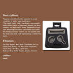 Organizador de copos para banco traseiro de carro, suporte de copo para banco traseiro de carro, fácil de limpar, estável, manter ordenado, versátil para sofá-cama para bebidas, lanches