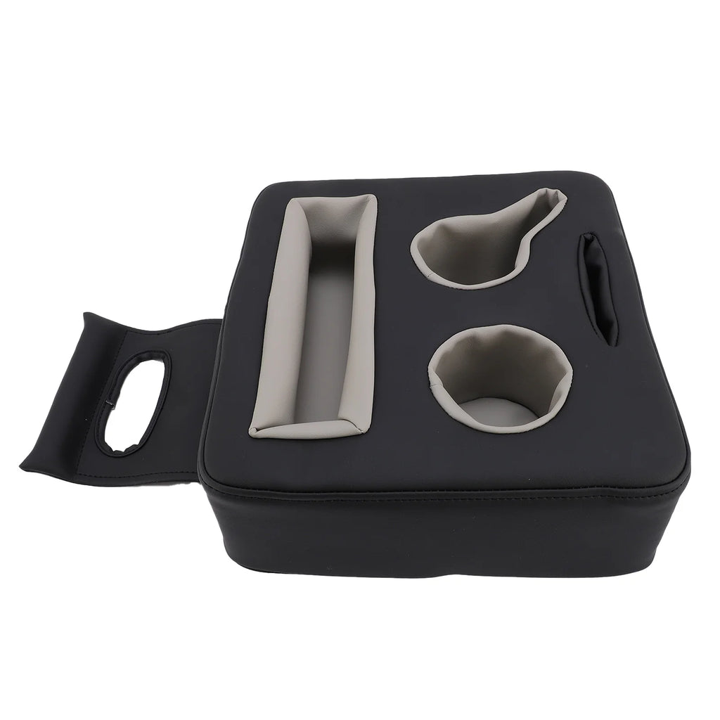 Organizador de copos para banco traseiro de carro, suporte de copo para banco traseiro de carro, fácil de limpar, estável, manter ordenado, versátil para sofá-cama para bebidas, lanches