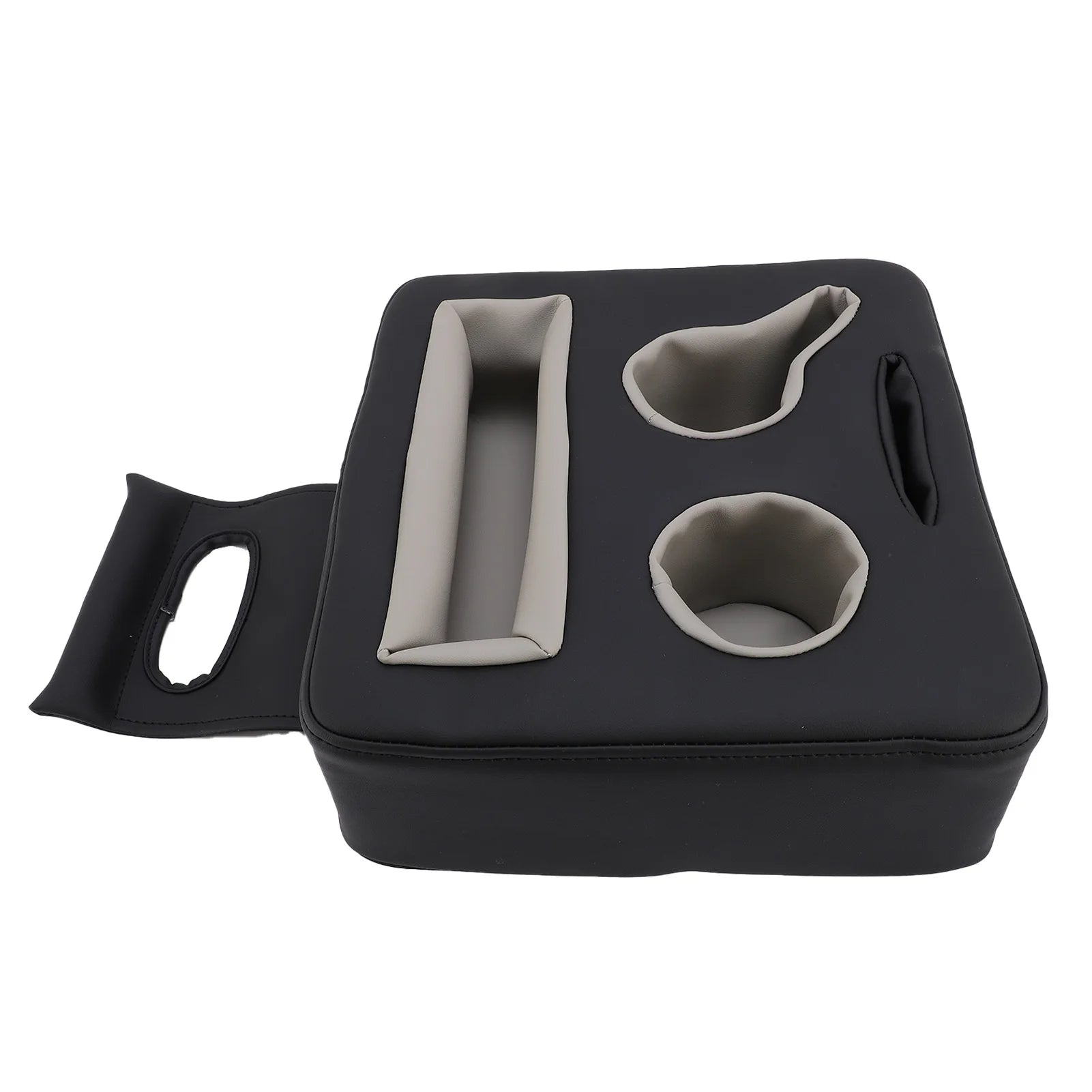 Organizador de copos para banco traseiro de carro, suporte de copo para banco traseiro de carro, fácil de limpar, estável, manter ordenado, versátil para sofá-cama para bebidas, lanches