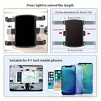 Suporte de telefone universal pour tableau de bord de voiture 360 °     Suporte de voiture para Smartphone giratório, para iPhone,