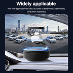 Ambientador solar para carro, rotação automática, painel, fragrância, perfume duradouro, novos suprimentos para carro