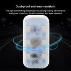 Sensor de toque do carro led luz ambiente interior do carro lâmpada leitura teto sem fio usb recarregável atmosfera luz