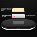 Luz do telhado do carro iluminação interior teto magnético atmosfera luz de leitura armário quarto iluminação carregamento usb sem fio