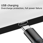 Luz do telhado do carro iluminação interior teto magnético atmosfera luz de leitura armário quarto iluminação carregamento usb sem fio