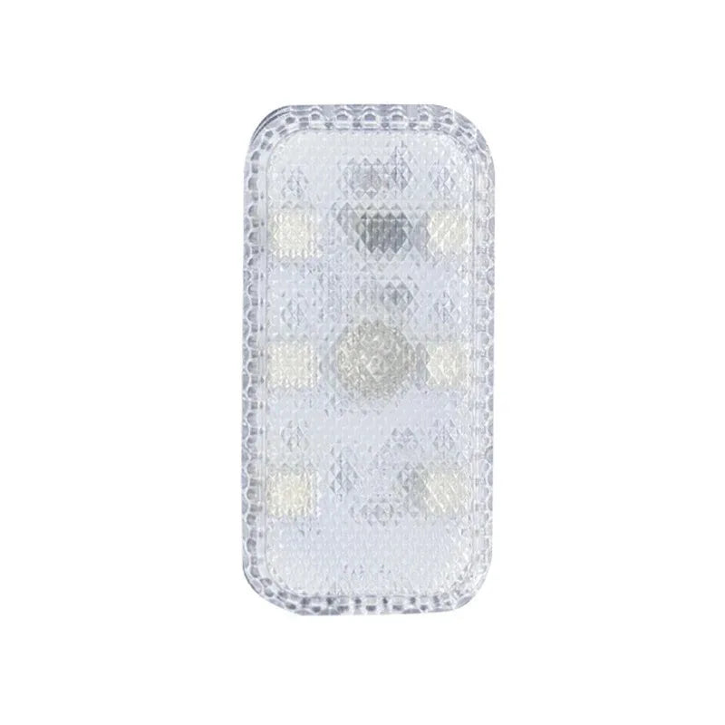 LED toque luz mini carro sem fio iluminação interior, teto teto leitura luz, pasta estável USB carregamento carro ferramentas
