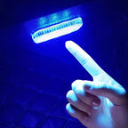 LED toque luz mini carro sem fio iluminação interior, teto teto leitura luz, pasta estável USB carregamento carro ferramentas