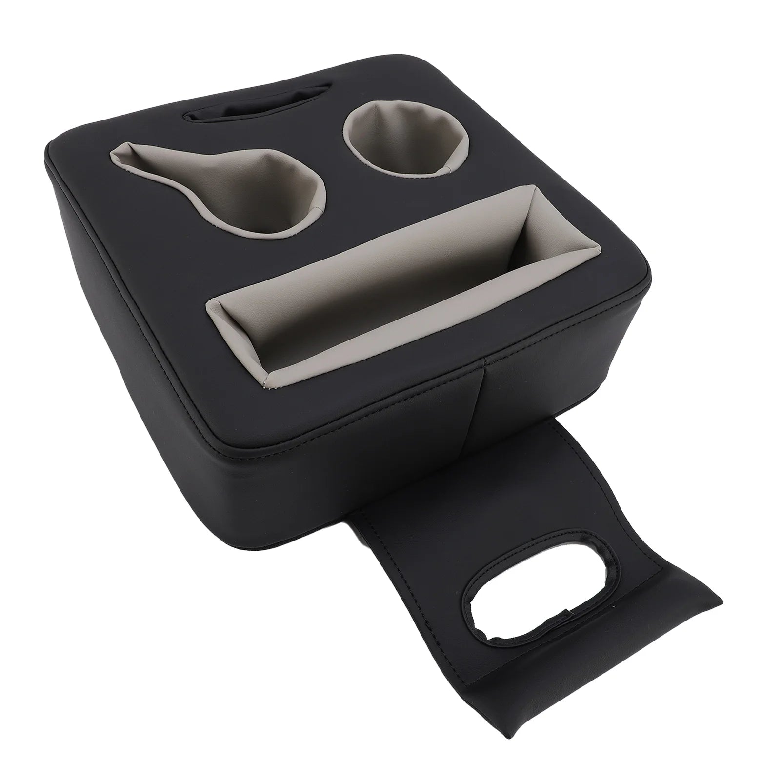 Organizador de copos para banco traseiro de carro, suporte de copo para banco traseiro de carro, fácil de limpar, estável, manter ordenado, versátil para sofá-cama para bebidas, lanches