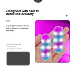 Sensor de toque do carro led luz ambiente interior do carro lâmpada leitura teto sem fio usb recarregável atmosfera luz