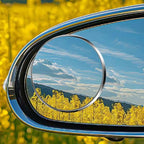 Car Blind Spot Spots Espelhos Convexos, de alta definição Car Rear View Espelhos, Blindspot, Fish Eye Shapes, 2pcs