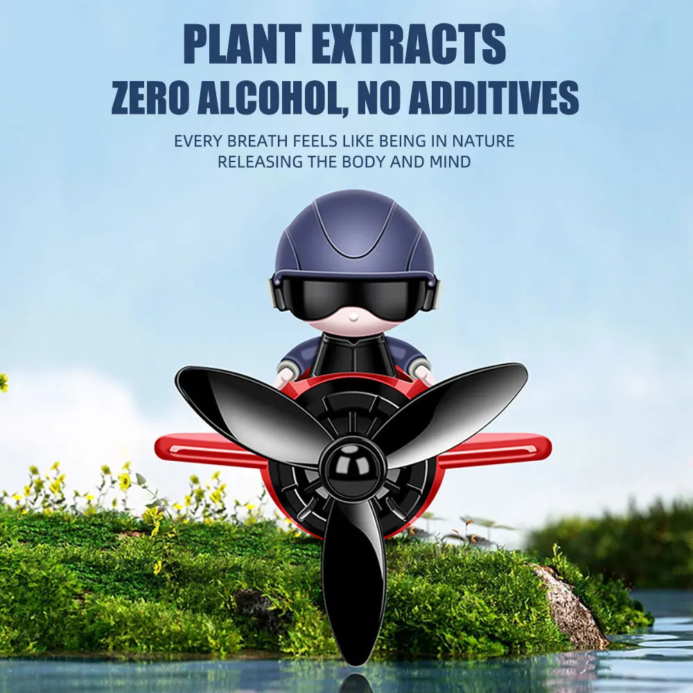 Ambientador de ar do carro perfume difusor piloto solar rotação automática aromaterapia saída ar fragrância auto interior suprimentos