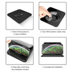 Suporte universal do telefone do carro, painel, 4.0 a 8 ", suporte para tablet para iphone 12, x, max, ipad, mini, gps