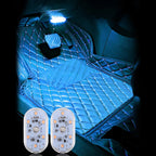Carro led luzes de toque sem fio luz interior magnética luz da porta automática telhado lâmpada leitura usb recarregável 5v