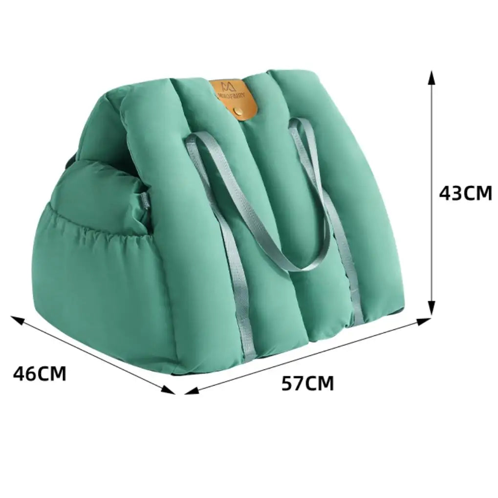 2 em 1 viagem para animais de estimação com assento de carro para cachorro segurança de carro para filhote de cachorro gato-bolsas de viagem portáteis para gatos, portadores e bolsas duráveis para gatos