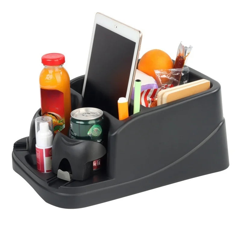 Para produtos automotivos multi-funcional suporte de copo do carro organizador de armazenamento do assento traseiro do carro caixa de armazenamento organizador diversos
