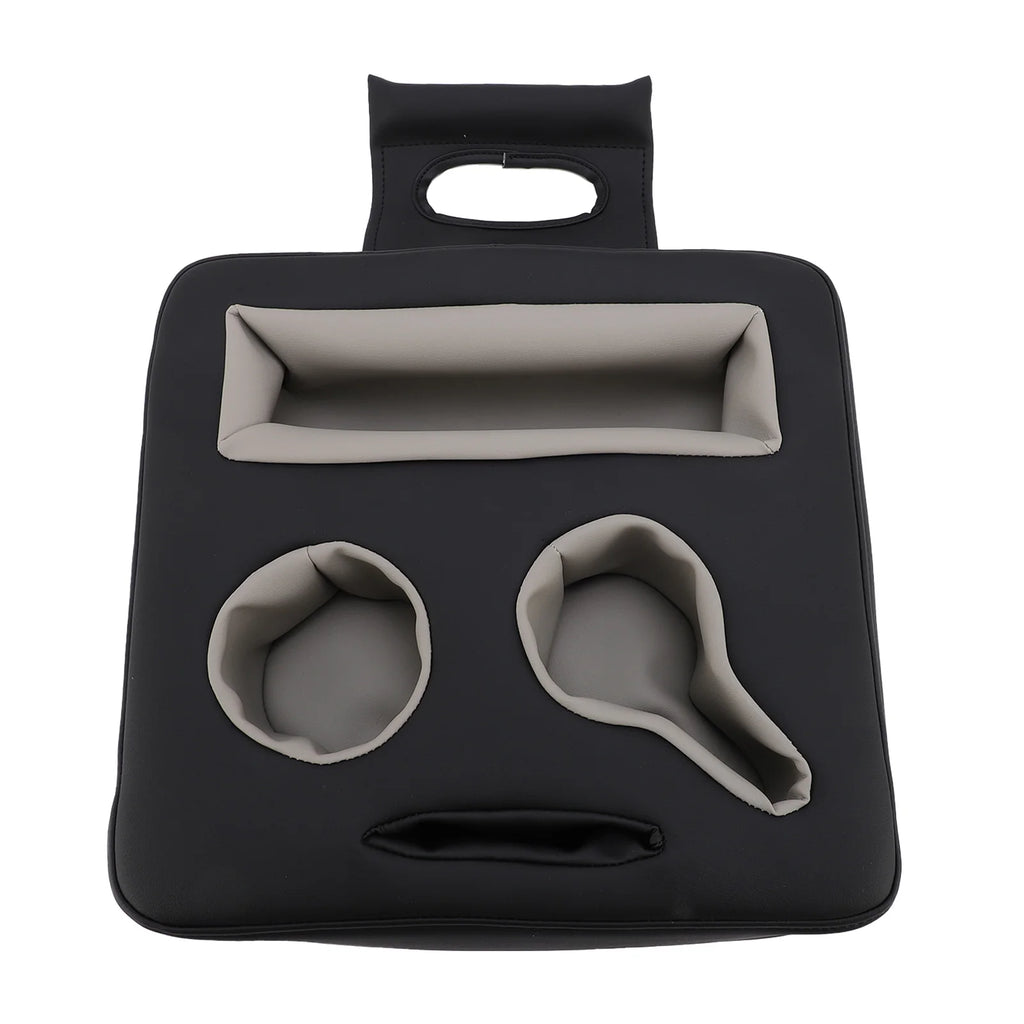 Organizador de copos para banco traseiro de carro, suporte de copo para banco traseiro de carro, fácil de limpar, estável, manter ordenado, versátil para sofá-cama para bebidas, lanches