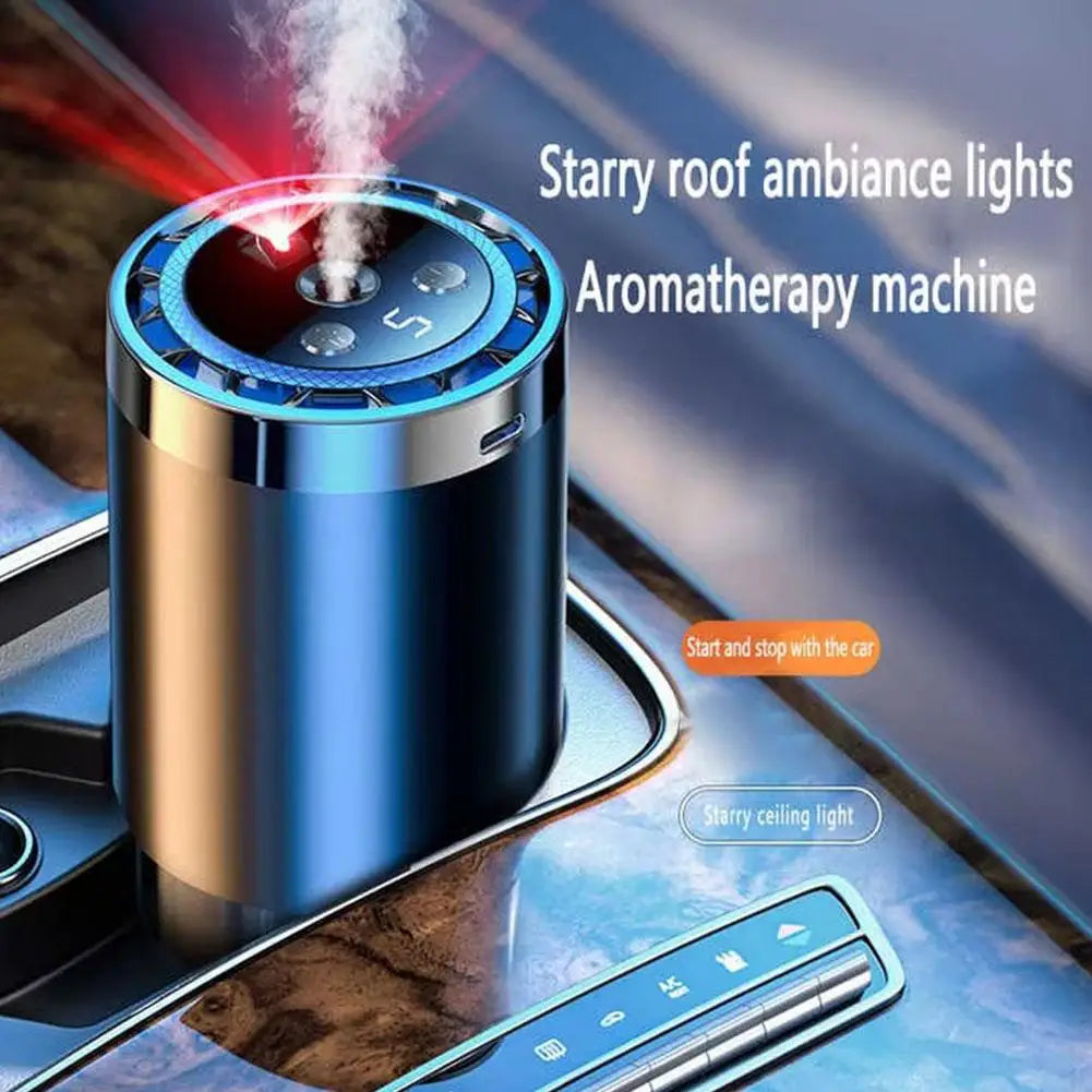 Ambientador de carro inteligente ajustável novo cheiro de carro ambientador perfume de carro automático perfume de carro