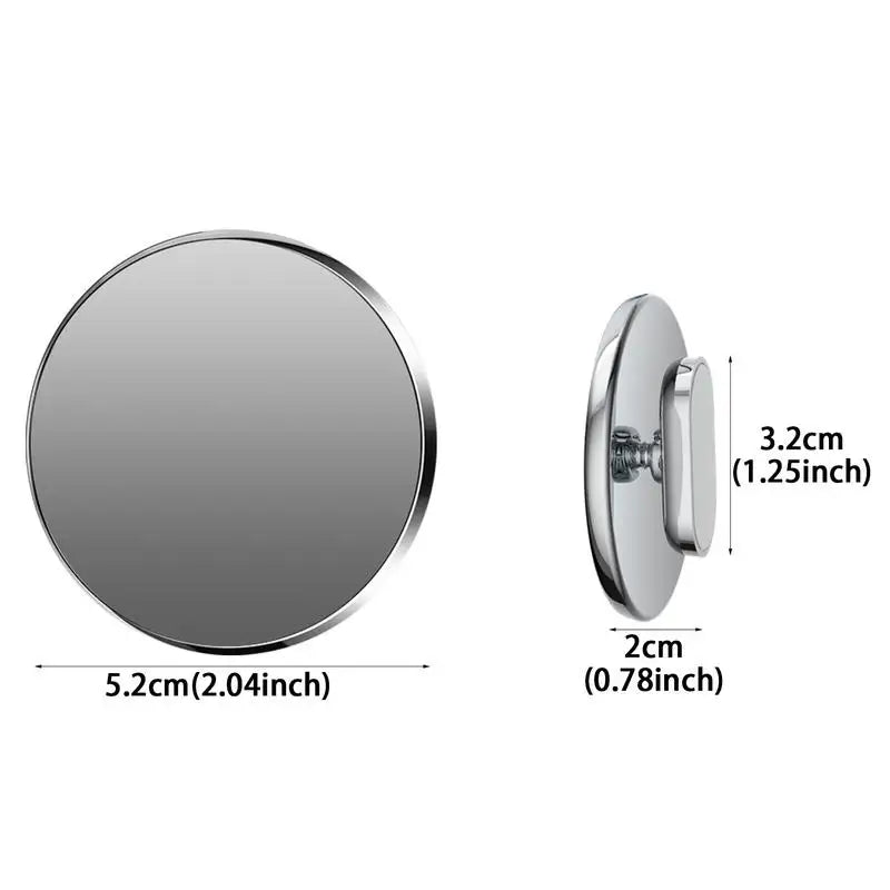 Car Blind Spot Spots Espelhos Convexos, de alta definição Car Rear View Espelhos, Blindspot, Fish Eye Shapes, 2pcs