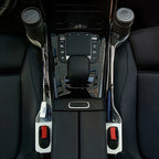 Organizador de suporte de copo de carro de 2 unidades - Caixa de armazenamento multifuncional para assentos dianteiros e traseiros