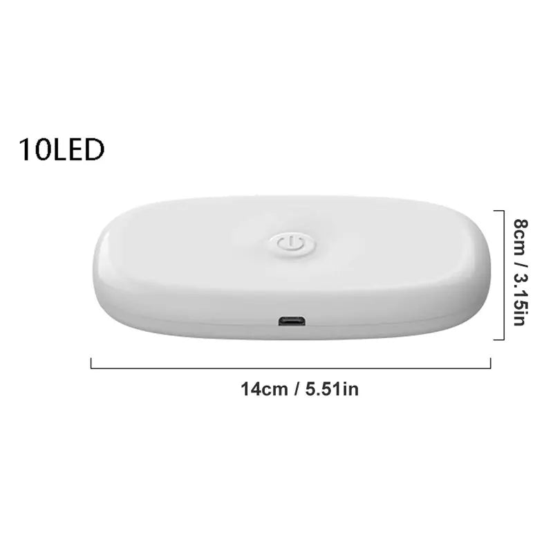 Carro led luzes de toque sem fio luz interior magnética luz da porta automática telhado lâmpada leitura usb recarregável 5v