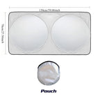 Janela do carro pára-sol capa sombra pára-brisa viseira protetor pára-brisas dobrável auto proteção uv cortina estilo acessórios