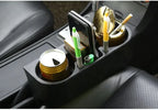 Suporte de copo do carro bebidas titular organizador interior automóvel portátil multifuncional assento do veículo gap copo garrafa telefone bebida suporte caixas