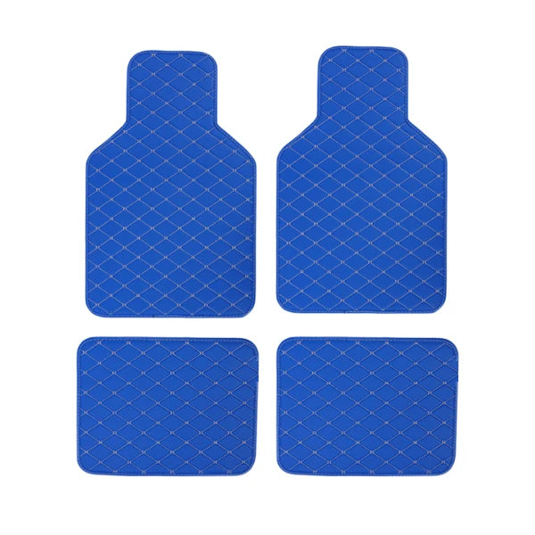 4 pçs tapetes do carro tapete conjunto universal ajuste tapetes do carro proteção, auto dianteiro & traseiro tapete para sedan suv caminhão