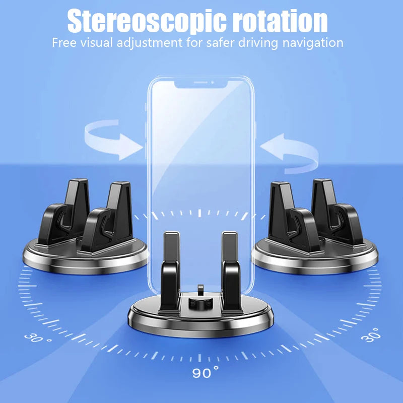 Suporte do telefone do carro stands suporte rotativo anti deslizamento móvel montagem de 360 graus painel navegação gps universal acessórios automóveis