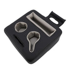 Organizador de copos para banco traseiro de carro, suporte de copo para banco traseiro de carro, fácil de limpar, estável, manter ordenado, versátil para sofá-cama para bebidas, lanches