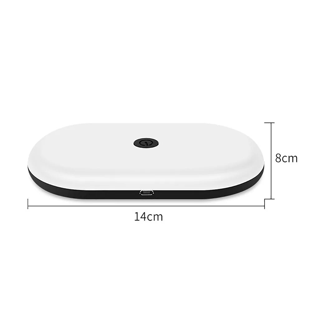 Luz do telhado do carro iluminação interior teto magnético atmosfera luz de leitura armário quarto iluminação carregamento usb sem fio