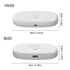 Carro led luzes de toque sem fio luz interior magnética luz da porta automática telhado lâmpada leitura usb recarregável 5v