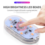 Carro led luzes de toque sem fio luz interior magnética luz da porta automática telhado lâmpada leitura usb recarregável 5v