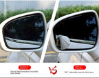 Espelho retrovisor ajustável do ponto cego do carro, ângulo largo, 360 graus, pequeno, redondo, auxiliar, espelho convexo, reverso